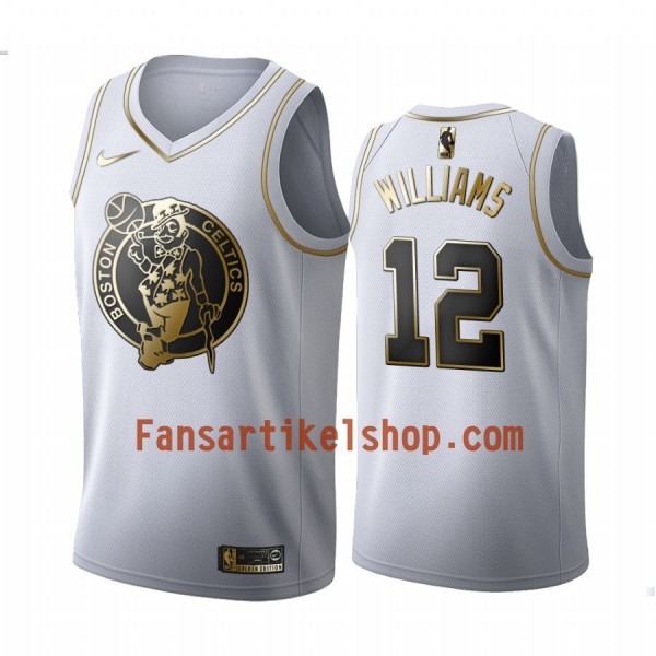 NBA Boston Celtics Trikot Grant Williams 12 Nike 2019-2020 Weiß Golden Edition Swingman - Herren